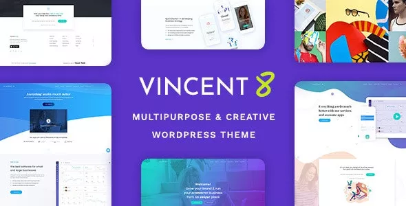 Vincent Eight v1.24 - Responsive Multipurpose WordPress Theme
