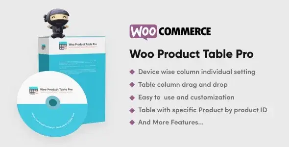 Woo Products Table Pro v9.1.0 - WooCommerce Product Table View Solution