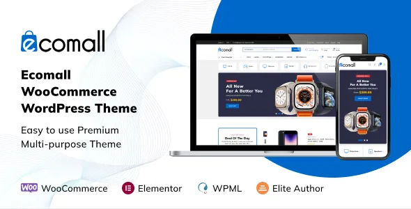 Ecomall v1.0.1 - Elementor Electronics WooCommerce Theme