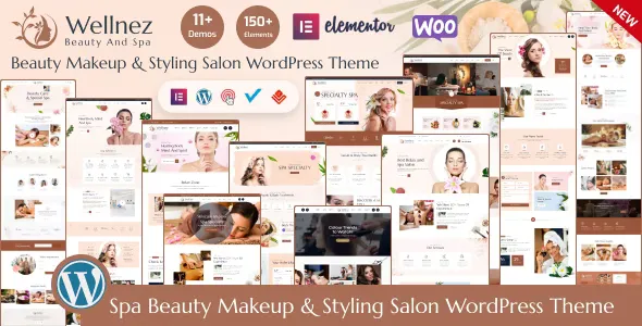 Wellnez v2.2.9 - Beauty Spa & Wellness Salon WordPress Theme
