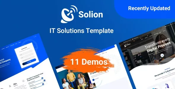 Solion v1.2.4 - Technology & IT Solutions Template