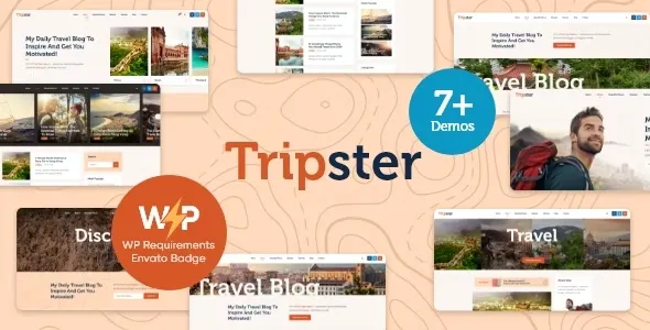Tripster v1.0.7 - Travel & Lifestyle WordPress Blog