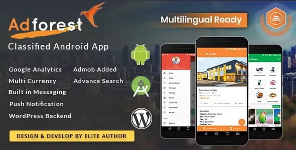 AdForest v4.0.8 - Classified Native Android App