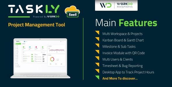 TASKLY SaaS v4.0 - Project Management Tool