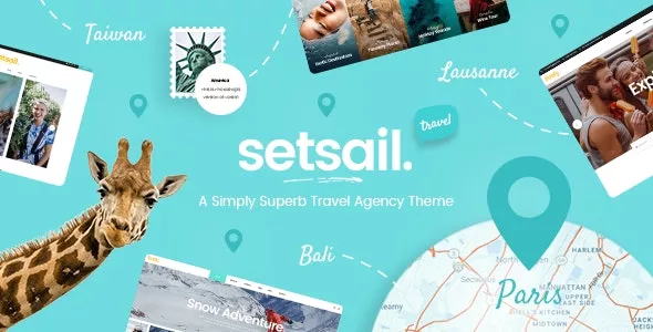 SetSail v1.7 - Travel Agency Theme