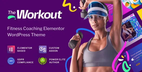 The Workout v1.0.8 - Trainer Fitness WordPress Theme