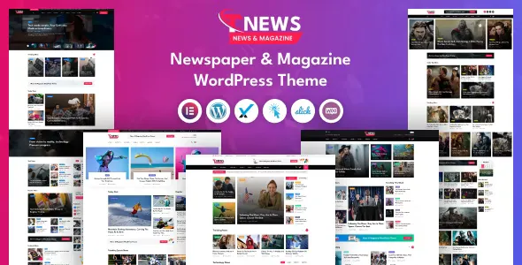 TNews - News & Magazine WordPress Theme