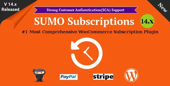 SUMO Subscriptions v15.2.0 - WooCommerce Subscription System