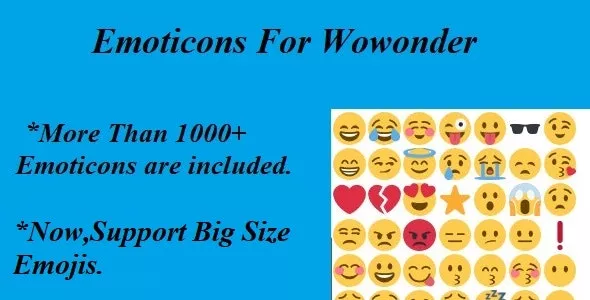 Emoticons for Wowonder