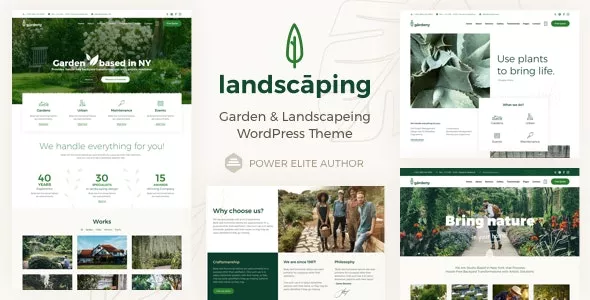 Landscaping v16.2 - Garden Landscaper WordPress Theme