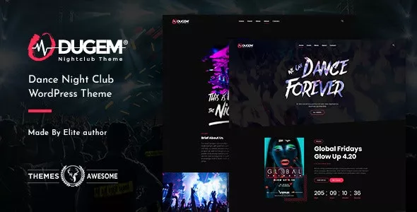Dugem v1.8 - Dance Night Club WordPress Theme