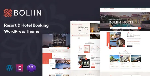 Boliin v1.0.1 - Resort & Hotel Booking WordPress Theme