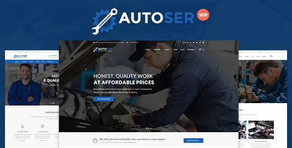 Autoser v1.1.0 - Car Repair and Auto Service WordPress Theme