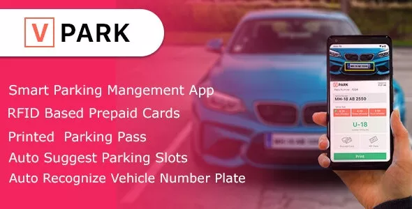 V-Park - Smart Parking Managment App