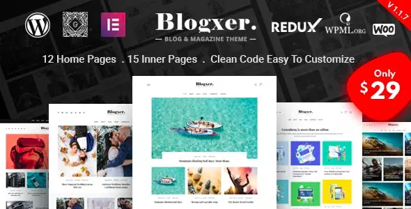Bloxer v1.1.9 - Blog & Magazine WordPress Theme