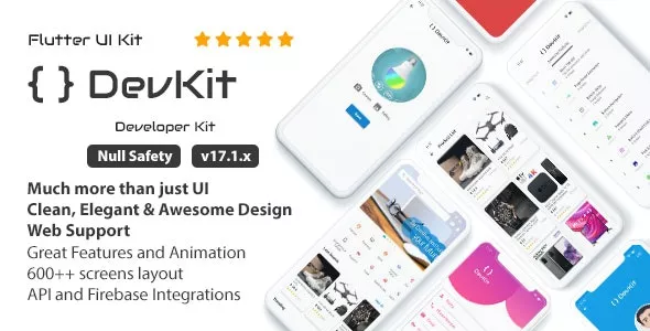 DevKit v17.1.3 - Flutter UI Kit