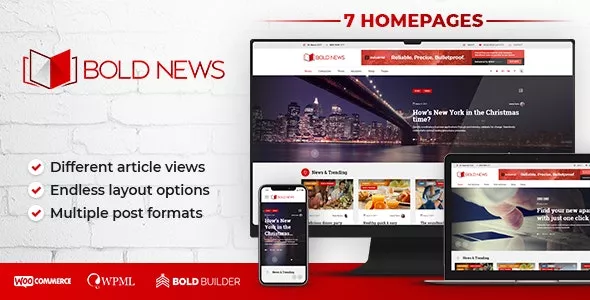 Bold News v1.5.0 - Magazine & Newspaper WordPress Theme