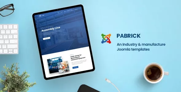Pabrick - Industry and Manufacture Joomla 4 Templates