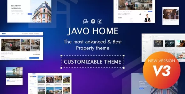 Javo Home v3.4 - Real Estate, Property WordPress Theme