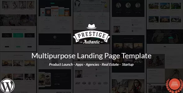Prestige v1.3.6.1 - Multi Purpose WordPress Landing Pages