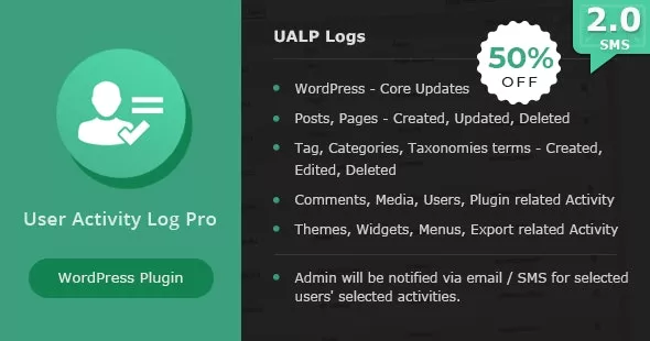 User Activity Log Pro for WordPress v2.3.4
