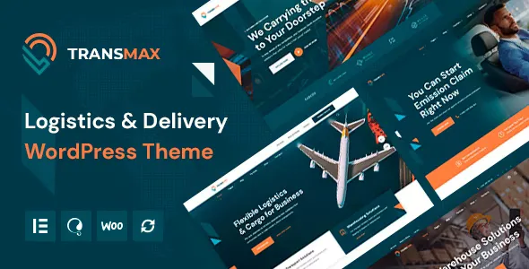 Transmax v1.0.17 - Logistics & Delivery Company WordPress Theme
