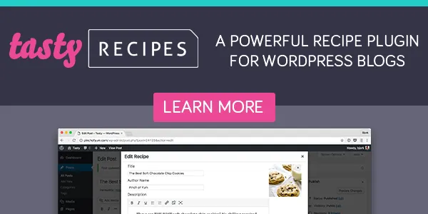 Tasty Recipes v3.12 - The Best WordPress Recipe Plugin for Bloggers
