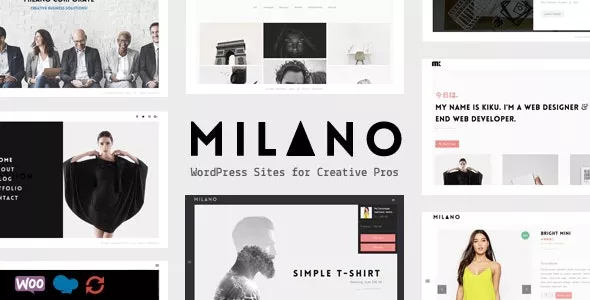 Milano v5.6 - Creative Minimal Portfolio & Photography WordPress Theme