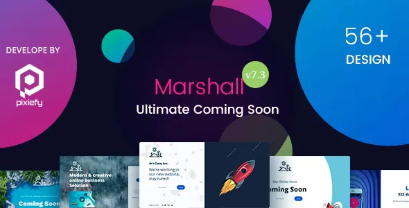 Marshall v7.3 - The Ultimate Coming Soon Template