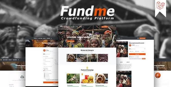 Fundme v5.1 - Crowdfunding Platform