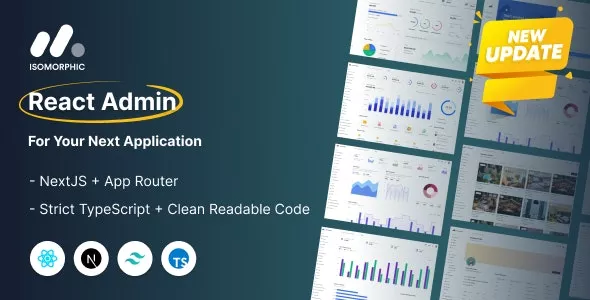 Isomorphic v5.6.0 - React Admin Dashboard Template
