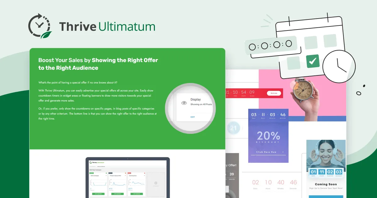 Thrive Ultimatum v3.29 - Ultimate Scarcity Marketing Plugin