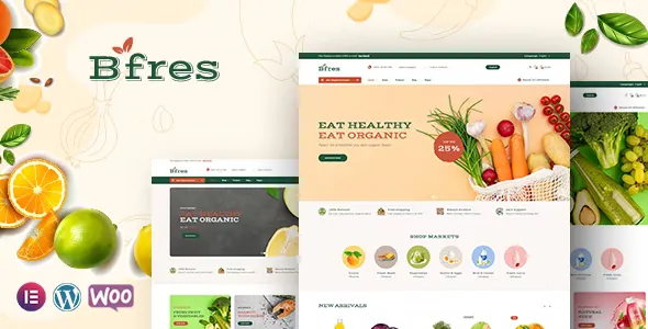 Bfres v1.0.5 - Organic Food WooCommerce Theme