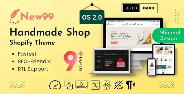 New99 v2.0.5 - Handmade Shop Shopify Theme OS 2.0