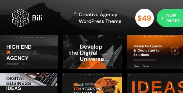 Bili v1.0.10 - Creative Agency WordPress Theme