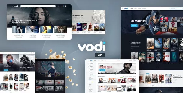Vodi v1.2.12 - Video WordPress Theme for Movies & TV Shows