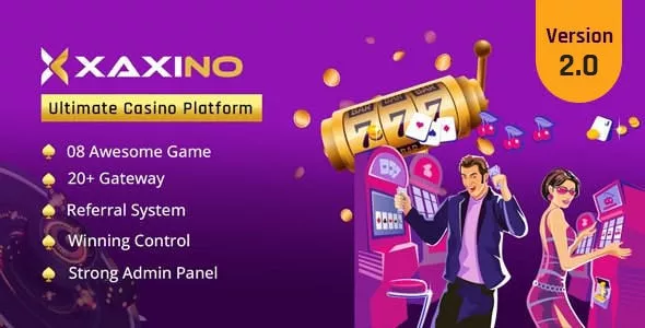 Xaxino v2.0 - Ultimate Casino Platform