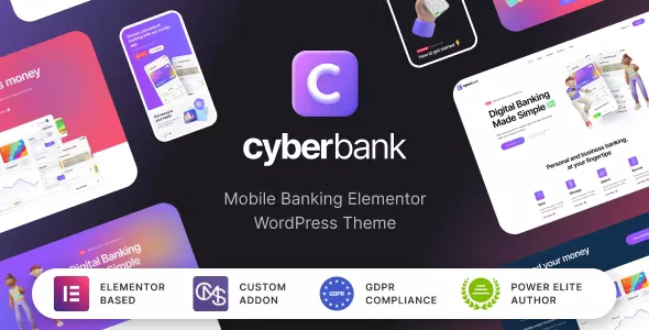 Cyberbank v1.0.7 - Business and Finance WordPress Theme