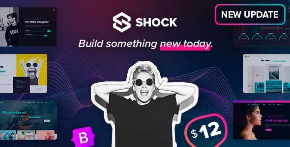 Shock v1.0.1 - Creative Multipurpose Bootstrap 5 Template