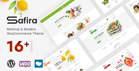 Safira v1.1.1 - Food & Organic WooCommerce WordPress Theme