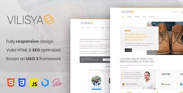 Vilisya v2.0.0 - Minimalist Business HTML Template