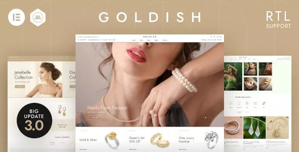 Goldish v3.10 - Jewelry Store WooCommerce Theme
