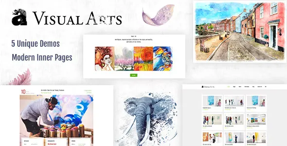 Visual Art v2.4 - Gallery WordPress Theme