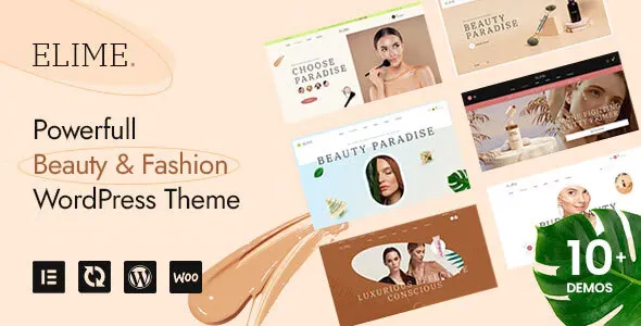 Elime v1.0.3 - Multipurpose Cosmetics & Fashion WordPress Theme