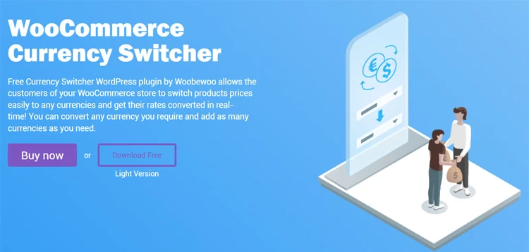 WoobeWoo WooCommerce Currency Switcher Pro v1.8.8