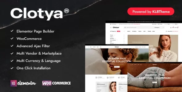 Clotya v1.2.0 - Fashion Store eCommerce Theme