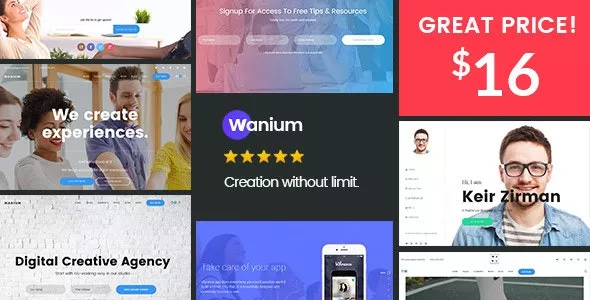 Wanium v1.8.8 - Elegant Multi-Concept WordPress Theme