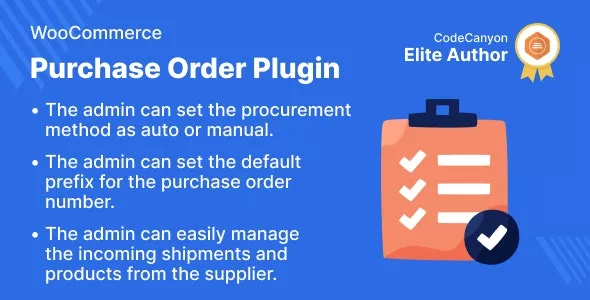 Purchase Order Plugin for WooCommerce v1.1.1
