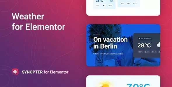 Synopter v1.1.6 - Weather for Elementor