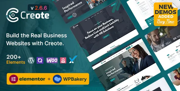 Creote v2.6.7 - Consulting Business WordPress Theme